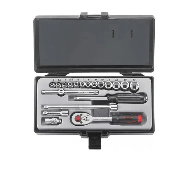 Juego De Dados 1/4" 3/16"-9/16" Modelo (2203S-5) Force