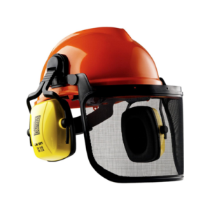 Kit casco evo motoserrista visor de malla y fonos incluido