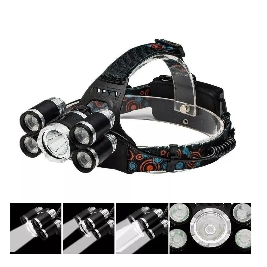 Linterna Led Recargable Profesional Cree T6 Xpe