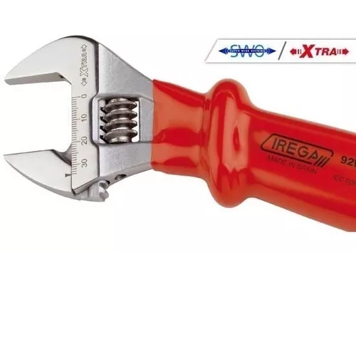Llave Francesa 10´´ Aislada 1000v (92w-1000v), Irega Llave Francesa Aislada 10" 1000v (92w-1000v)
