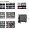 Caja de Herramienta Metalica con 8 Gavetas, 552 Herramientas Force