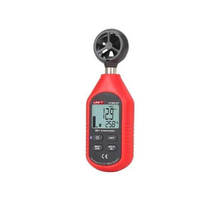 Mini Anemómetro Digital Ut363 Bt (versión Bluetooth) Uni-t UT363BT Mini Anemómetro Digital Versión Bluetooth
