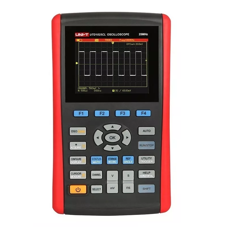 UTD1025CL Osciloscopio de Almacenamiento Digital Portátil