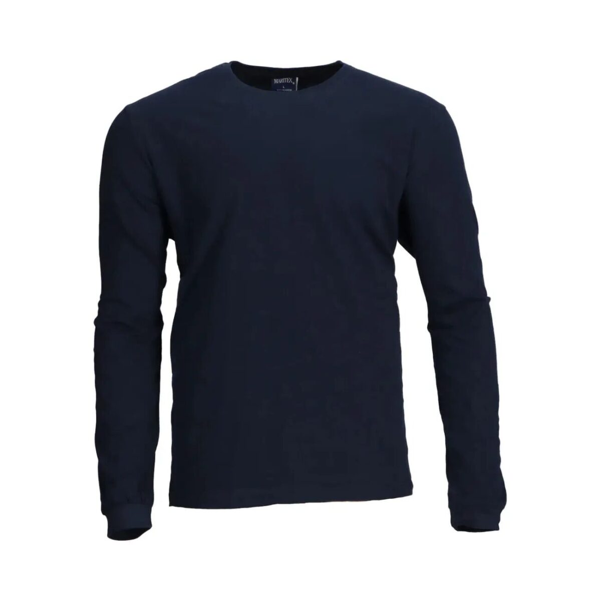 Polera Polo Manga Larga Azul TL