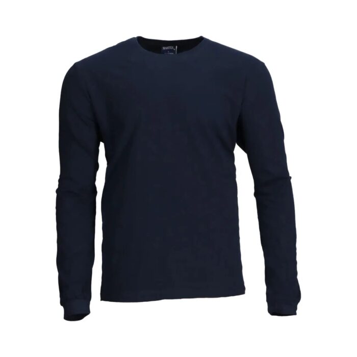 Polera Polo Manga Larga Azul TL