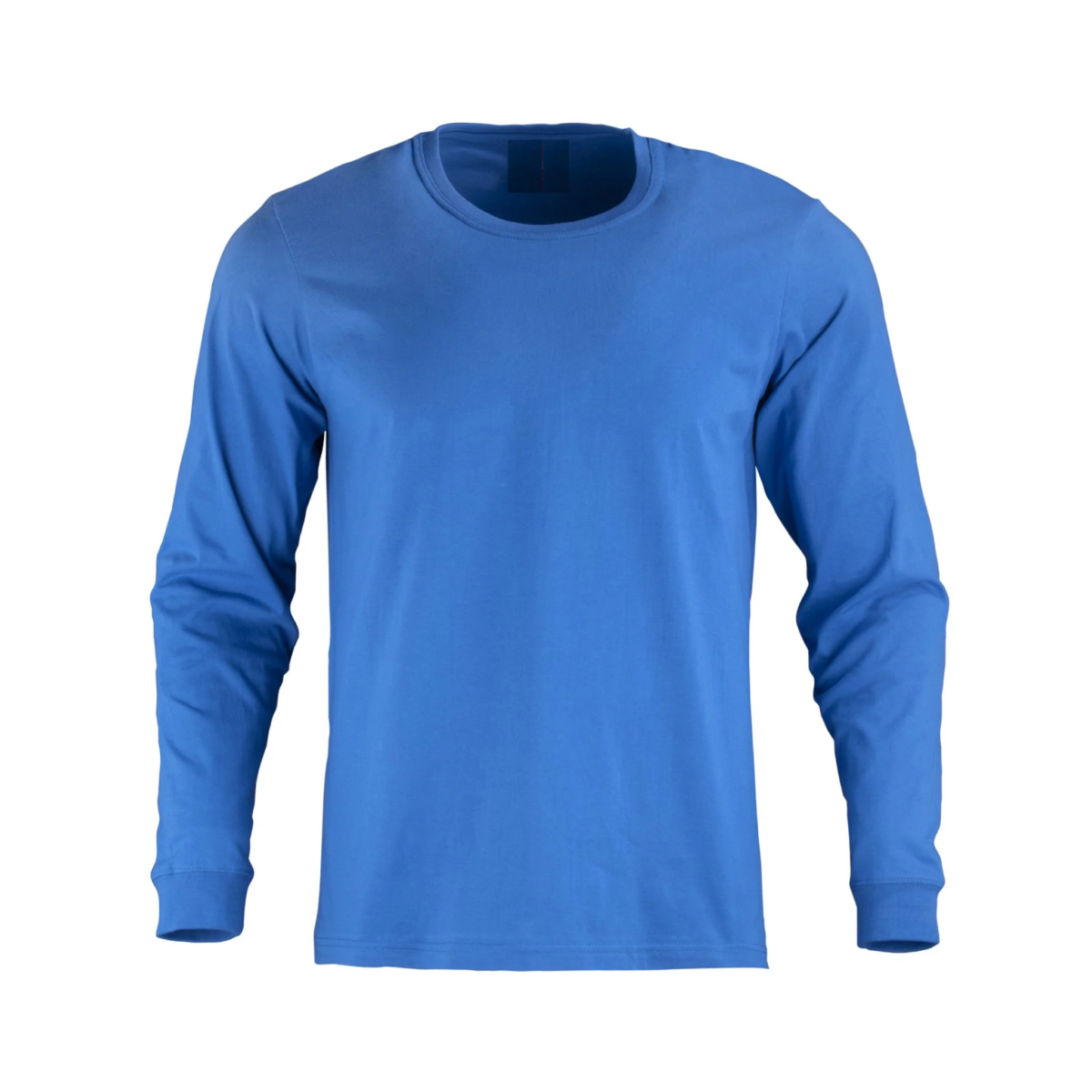 Polera Polo Manga Larga Azul Rey T/S