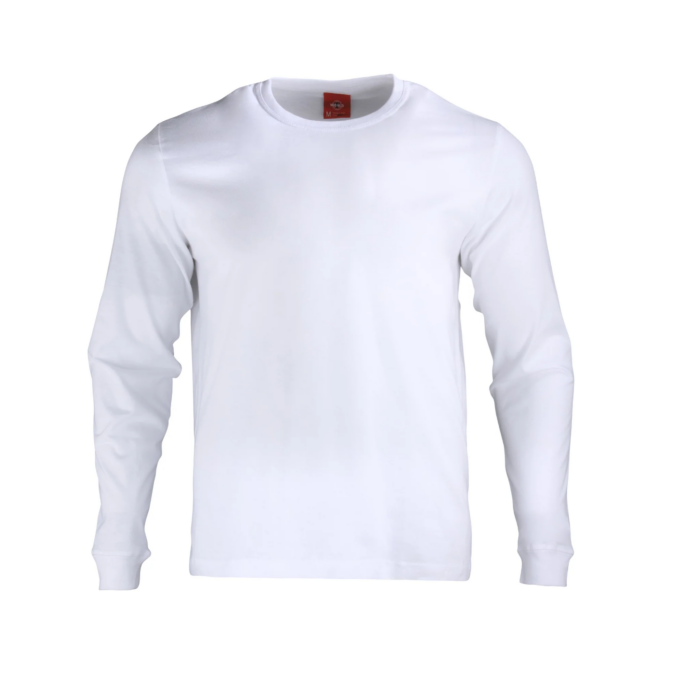 Polera Polo Manga Larga Blanco T/L