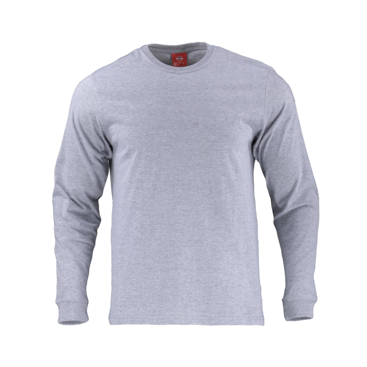 Polera Polo Manga Larga Gris T/M