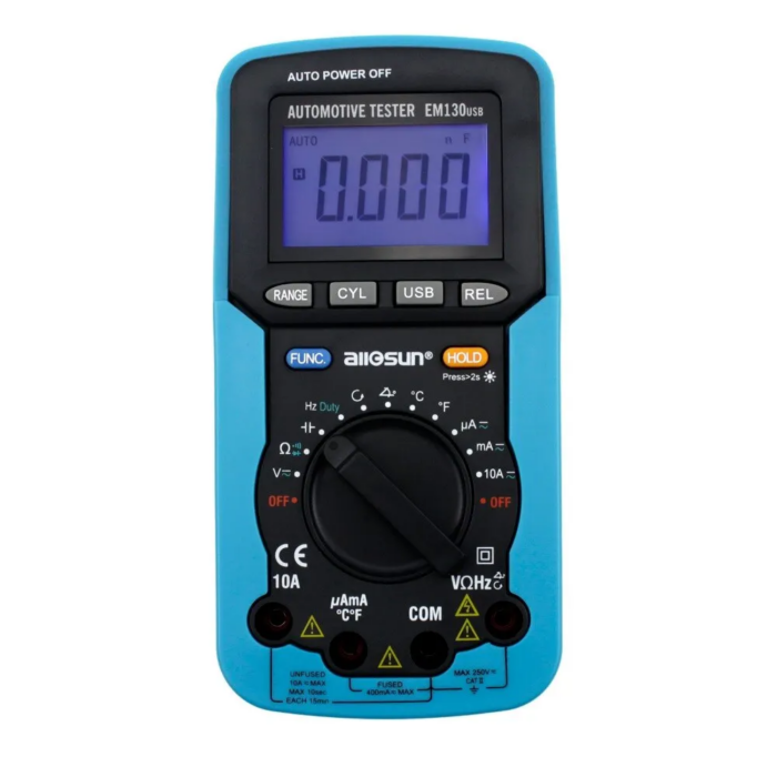 Saltar al final de la galería de imágenes Multitester Automotriz (Em130usb)