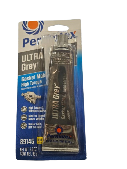 Silicona RTV Gris Permatex Ultra Grey 599BR 99g Sellador Alta Temperatura
