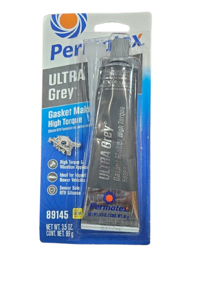 Silicona RTV Gris Permatex Ultra Grey 599BR 99g Sellador Alta Temperatura