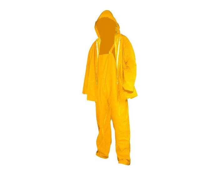 Traje Agua PVC 0,35 Amarillo Geolite