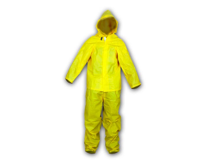Traje Agua PVC Amarillo Imp.0.55 mm