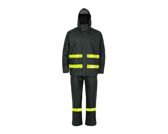 Traje  PU Antiácido Verde