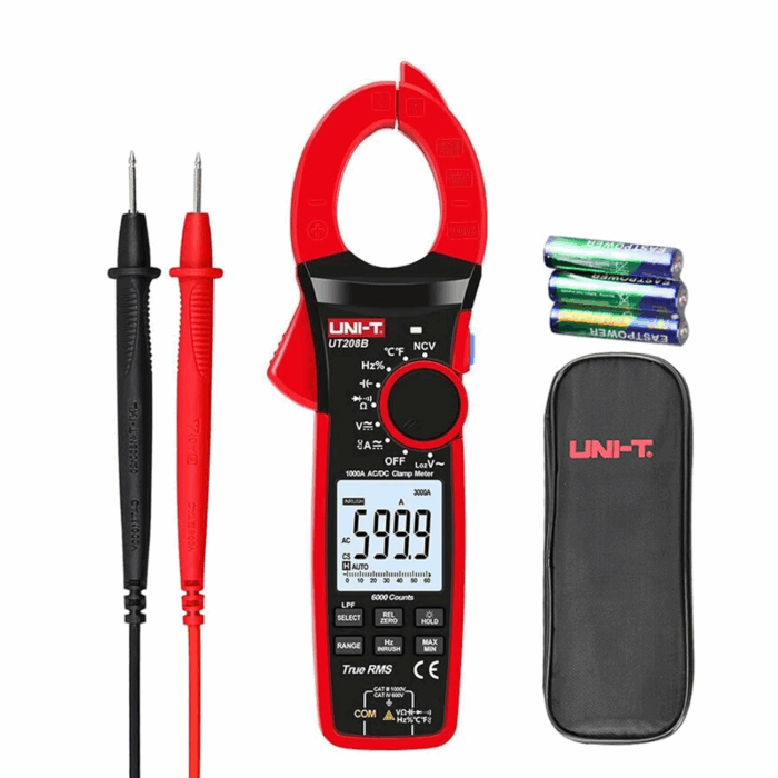 UT208B Amperimetro Tenaza Digital Profesional