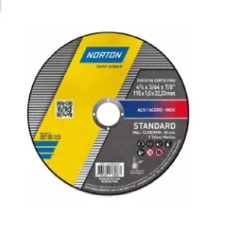 UNIDAD DISCO CORTE 4.1/2"X 1 MM. STANDARD (2257685) Norton