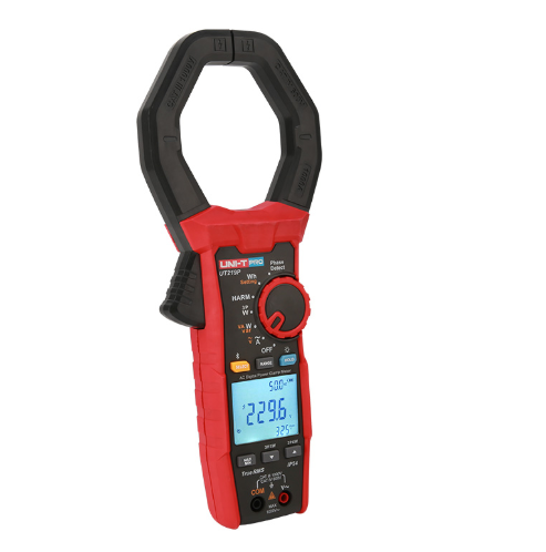 UT219P Pinza Amperimétrica Digital AC Medidor Armónicos/Factor de Potencia