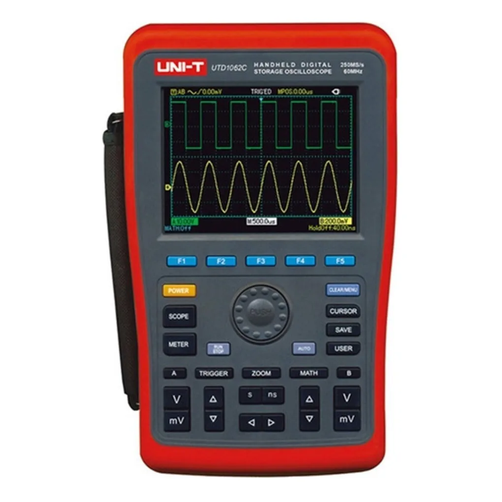 UTD1062C Osciloscopio de Almacenamiento Digital Portátil