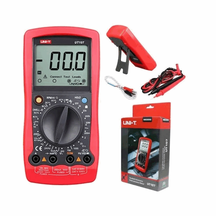 UT107 Multímetro Digital 1000V Uni-T