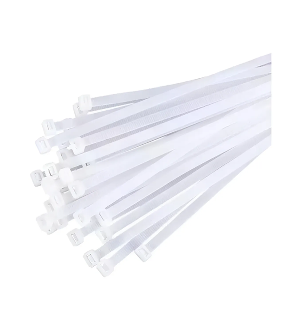 Amarra Plastica Blanca 2.5 X 100 Mm X 100 Unidades