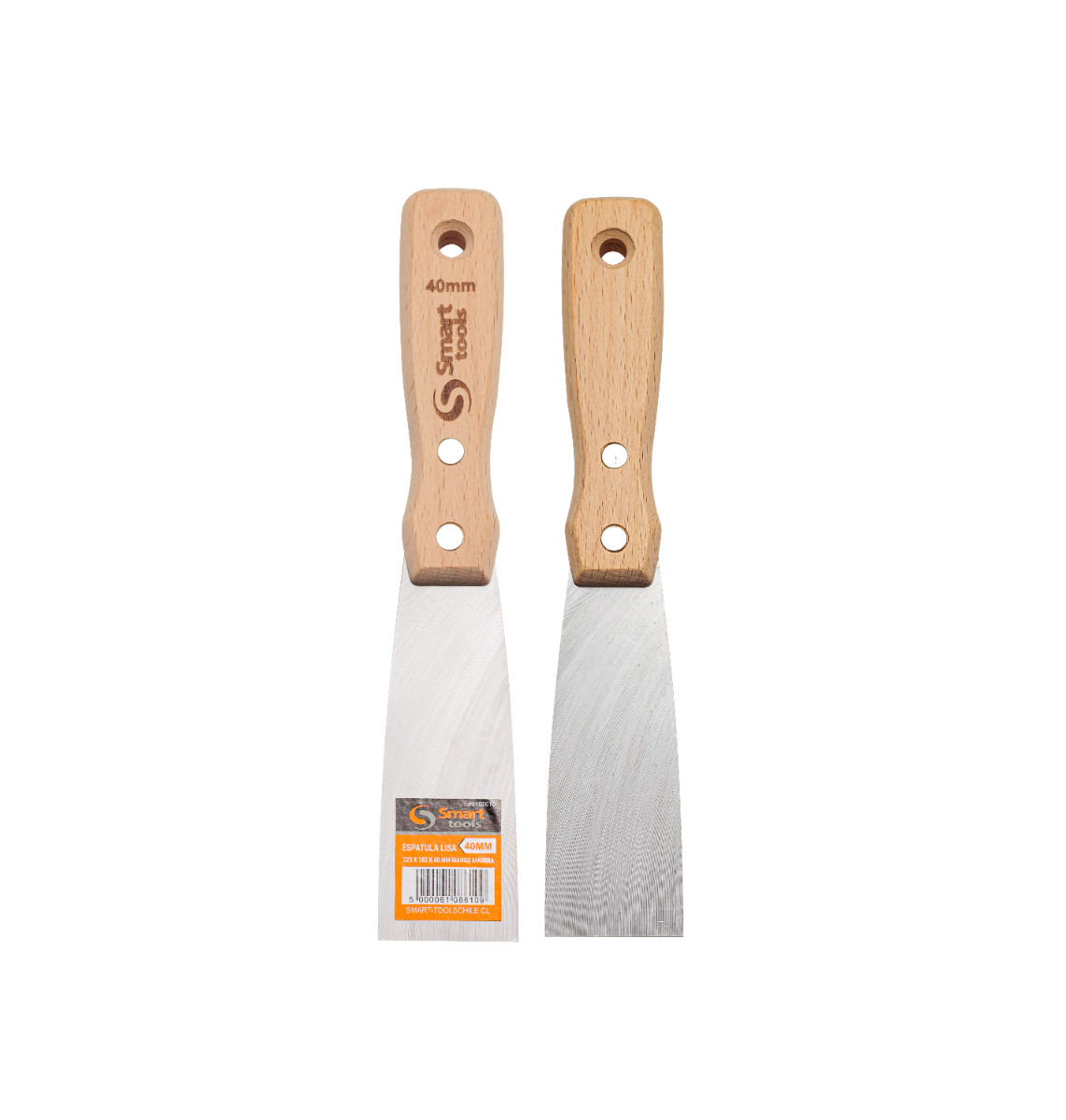 Espátula Lisa 223 X 113 X 50 Mm M/Madera