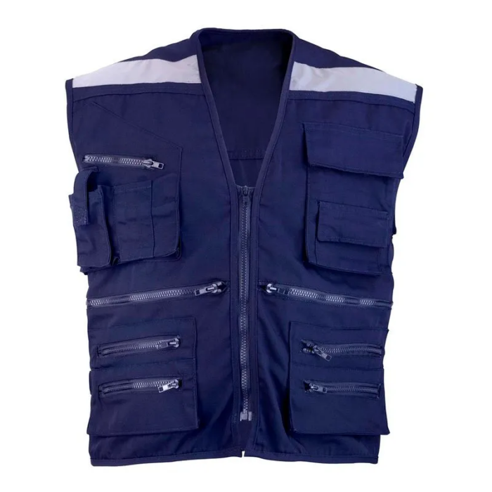 Geólogo Gabardina Azul Marino T/L