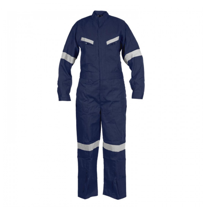Overol Gabardina Azul Marino T/L