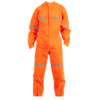 Overol Naranjo Poplin Con Reflectante Talla M