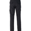 Pantalon Poplin Cargo Negro T/Xxxl