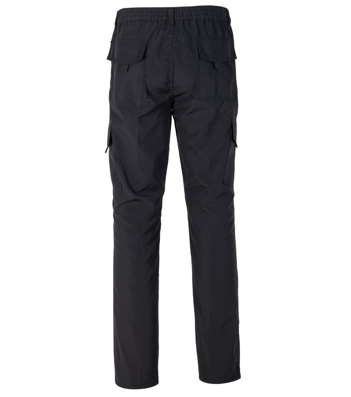 Pantalon Poplin Cargo Negro T/Xxxl
