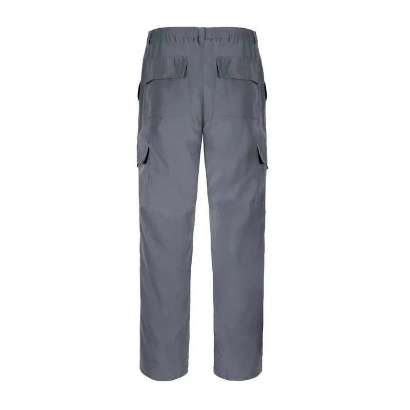 Pantalon Poplin Cargo Gris T/Xxxl