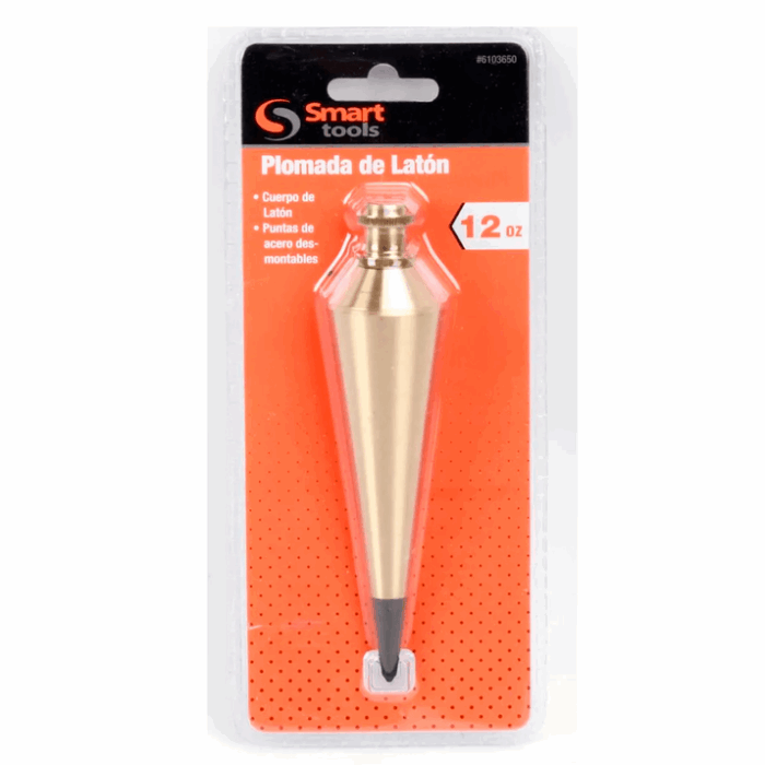 PLOMADA DE BRONCE DE 12 OZ.