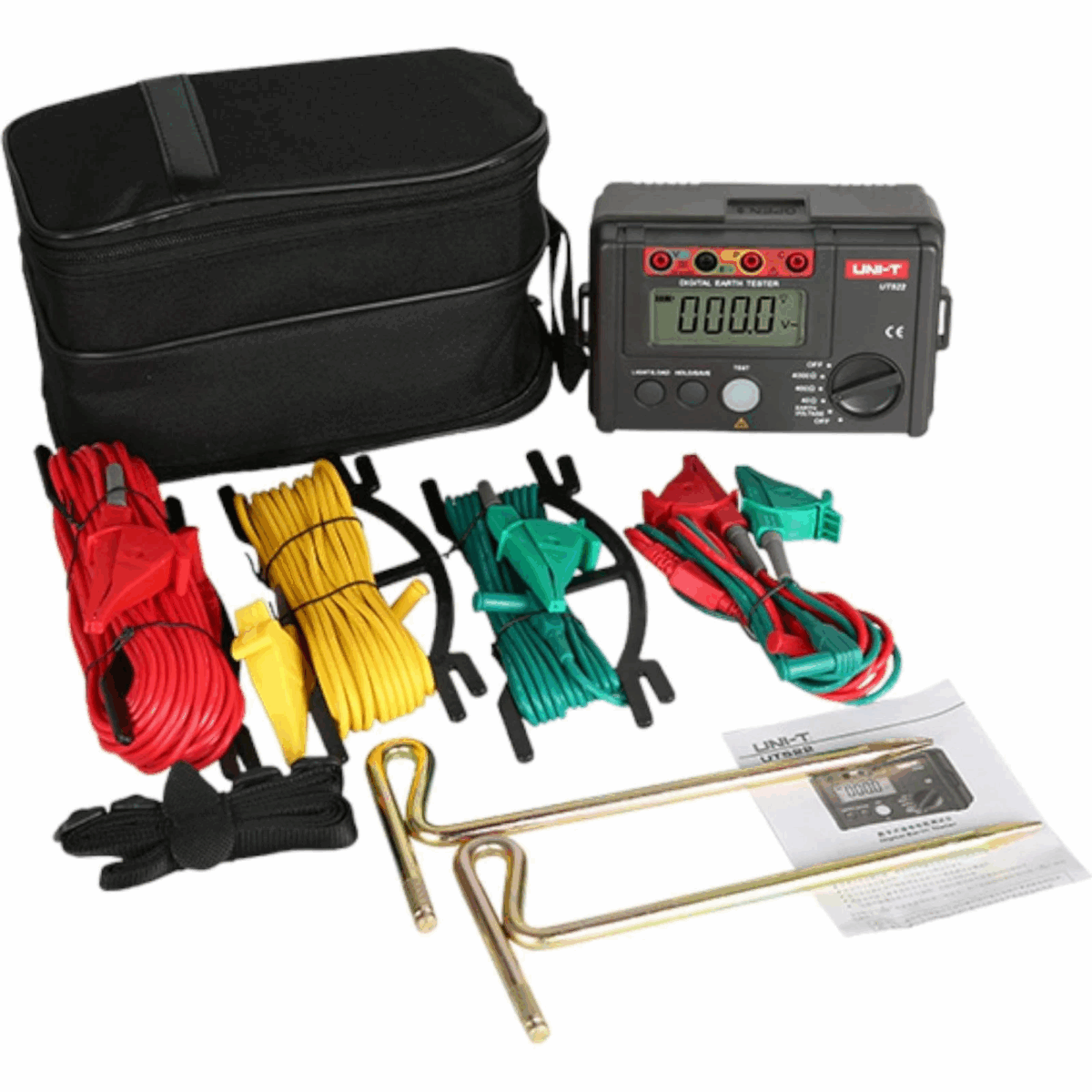 UT522 Telurómetro Uni-T Mide Resistencia de tierra